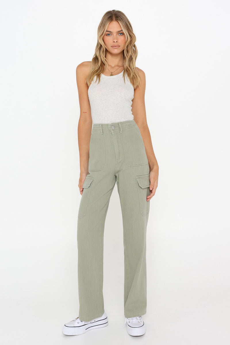 ALANA PANTS - KHAKI