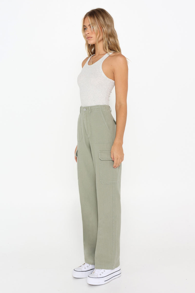 ALANA PANTS - KHAKI