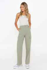 ALANA PANTS - KHAKI