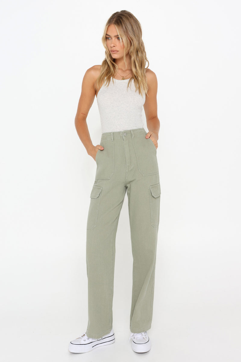 ALANA PANTS - KHAKI