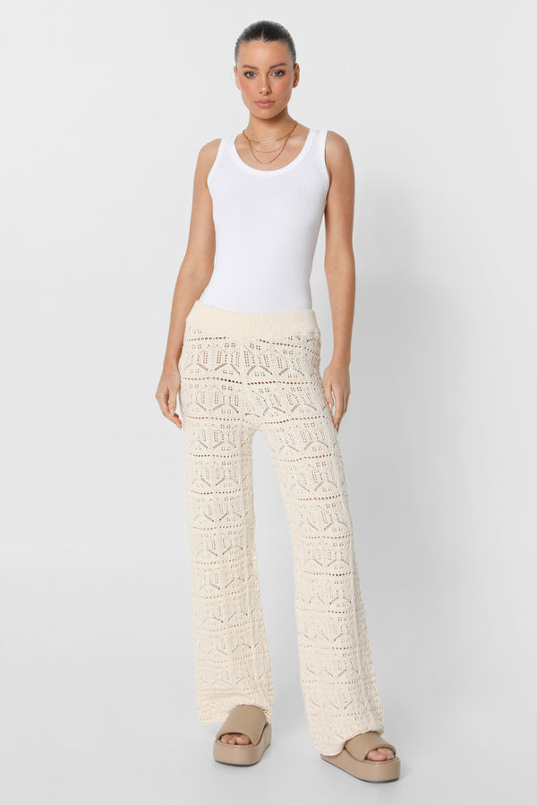 ASHA PANTS - CREAM