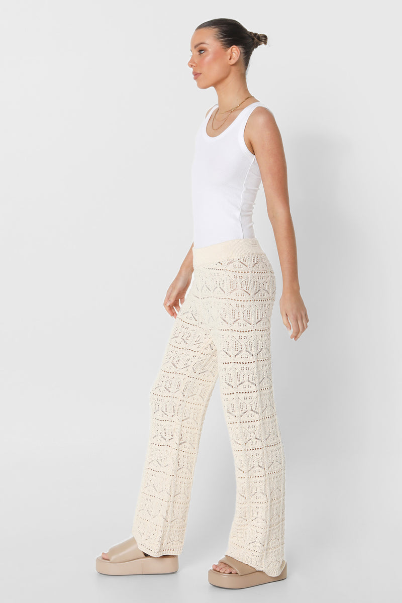 ASHA PANTS - CREAM