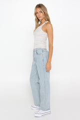 AZRA MOM JEANS - DENIM