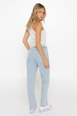 AZRA MOM JEANS - DENIM