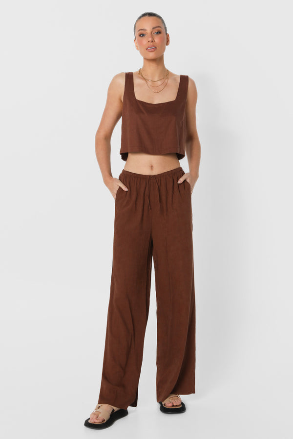 CELESTE TOP - CHOC
