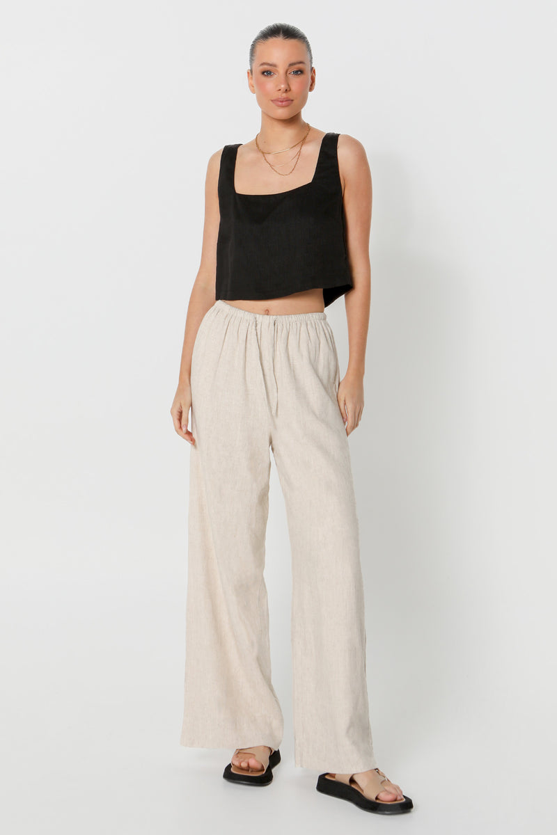 CELESTE TOP - BLACK