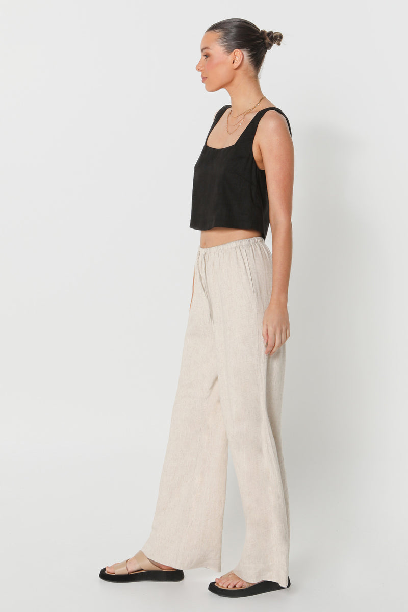 CELESTE TOP - BLACK