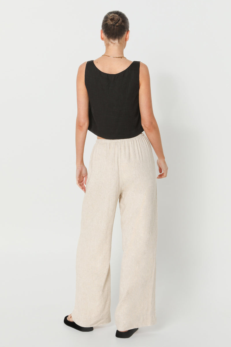 CELESTE TOP - BLACK