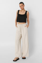 CELESTE TOP - BLACK