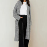 CHARLI KNIT CARDIGAN - GREY