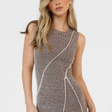CYNTHIA MAXI DRESS - CHOC