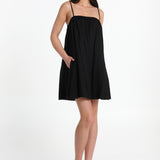 FERRERA MINI DRESS - NOIR