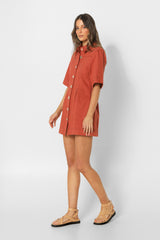 DANICA DRESS - CLAY