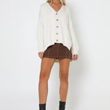 DION CARDIGAN - WINTER WHITE