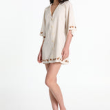 ELSIE MINI DRESS - SHELL