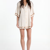 ELSIE MINI DRESS - SHELL