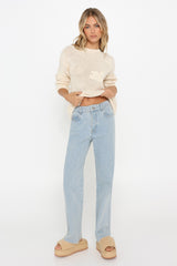 ERIN KNIT JUMPER - CREAM