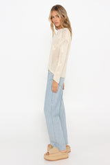 ERIN KNIT JUMPER - CREAM
