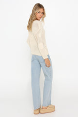 ERIN KNIT JUMPER - CREAM