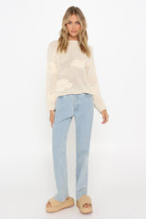 ERIN KNIT JUMPER - CREAM