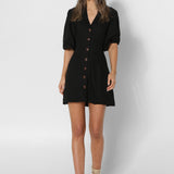 EVIE MINI DRESS - BLACK