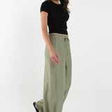 FLORENCE PANTS - DARK SAGE