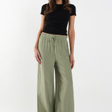 FLORENCE PANTS - DARK SAGE