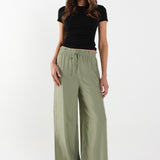 FLORENCE PANTS - DARK SAGE
