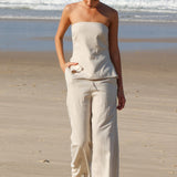 GINNY PANTS - SAND