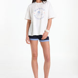 JESSIE KNIT SHORTS - BLUE