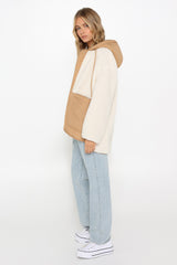 HALLE JACKET - CREAM/BEIGE