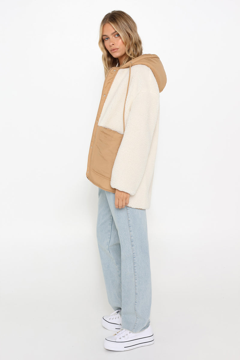 HALLE JACKET - CREAM/BEIGE