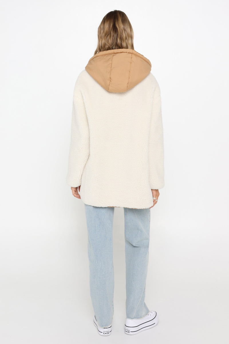 HALLE JACKET - CREAM/BEIGE