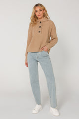 IZY JUMPER - CAMEL