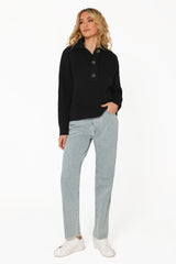 IZY JUMPER - BLACK