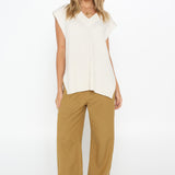 JADIE VEST - CREAM