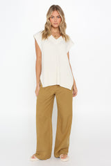 JADIE VEST - CREAM