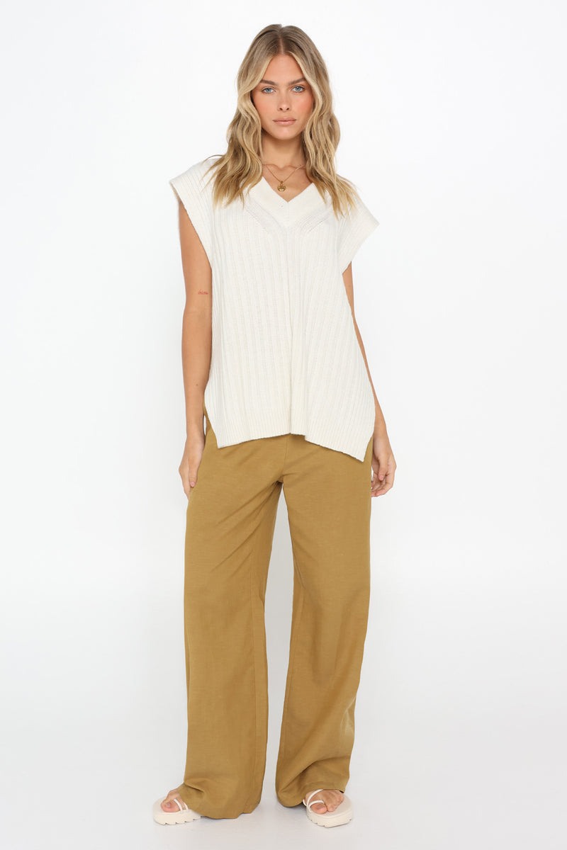 JADIE VEST - CREAM