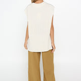 JADIE VEST - CREAM