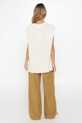 JADIE VEST - CREAM