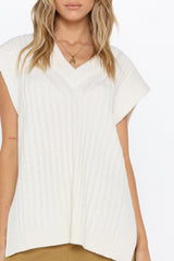 JADIE VEST - CREAM