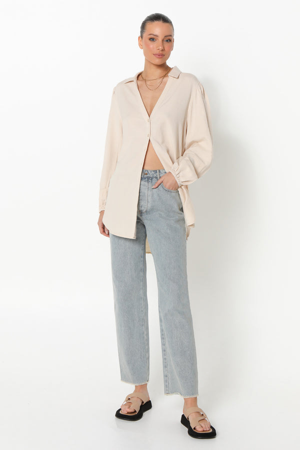 JULIET SHIRT - CREAM