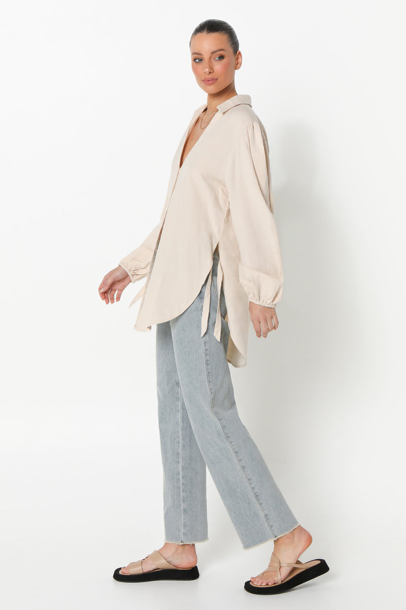JULIET SHIRT - CREAM