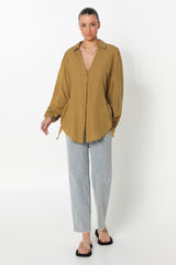 JULIET SHIRT - OLIVE