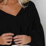 KAROLINA TOP - BLACK