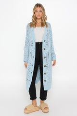 KARTIA CARDIGAN - BLUE
