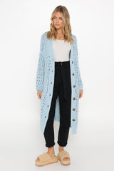 KARTIA CARDIGAN - BLUE