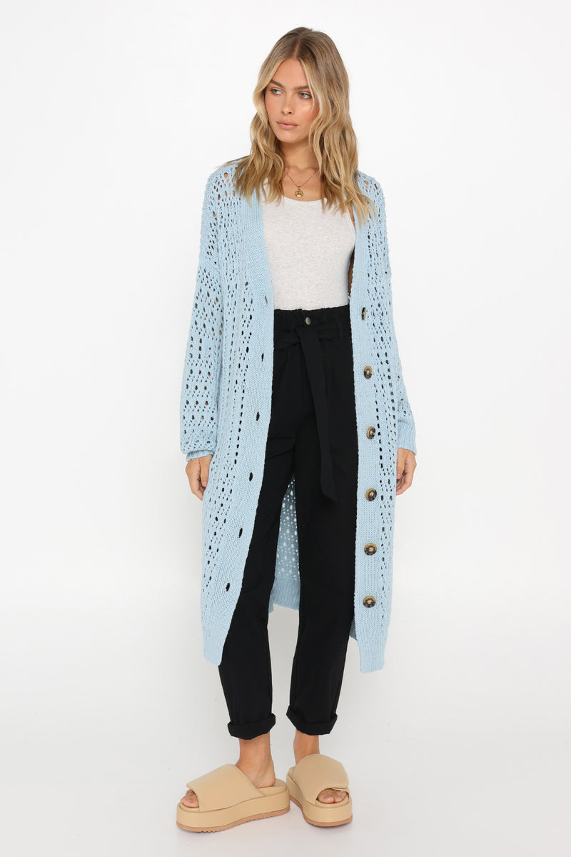 KARTIA CARDIGAN - BLUE