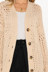 KARTIA CARDIGAN ~ SAND
