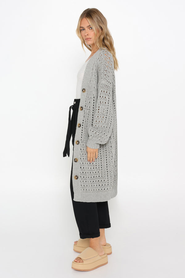 KARTIA CARDIGAN - GREY